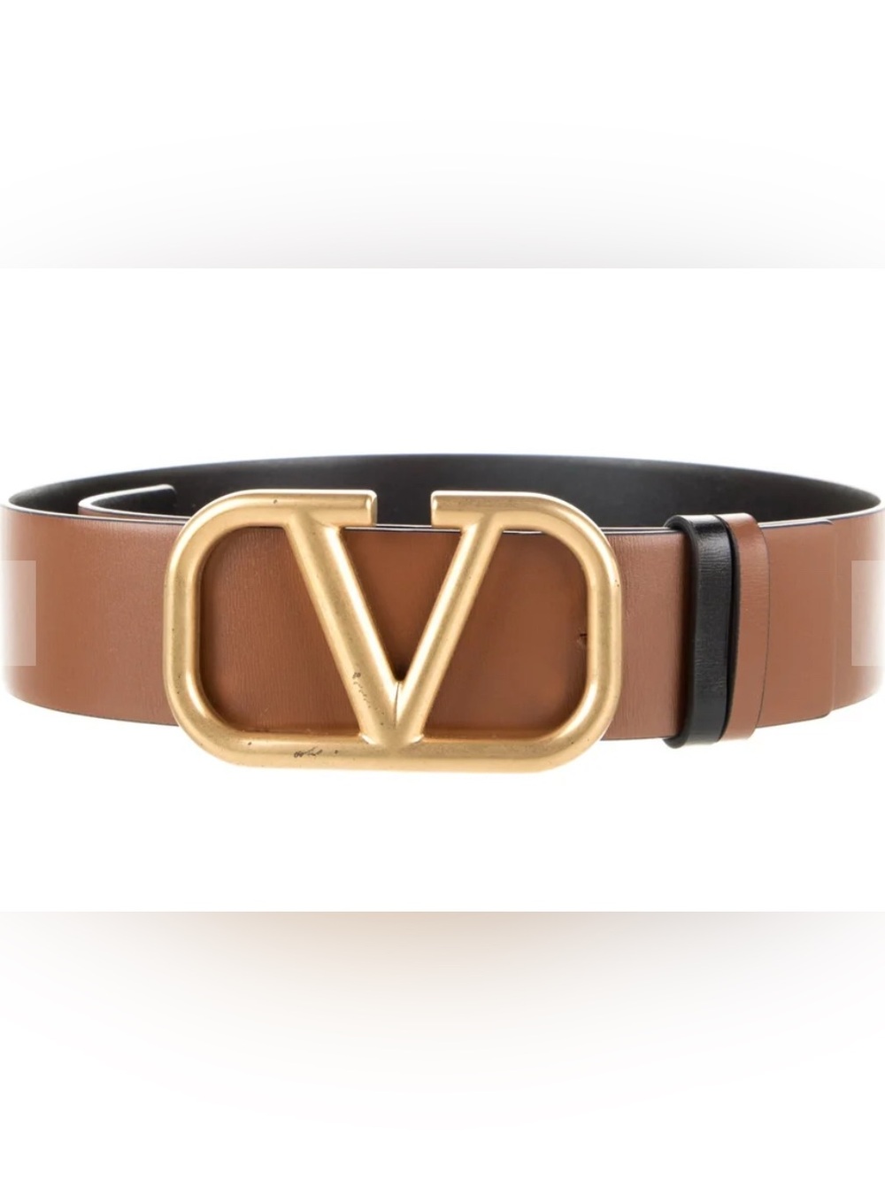 Valentino Garavani Reversible V Logo Belt 75cm